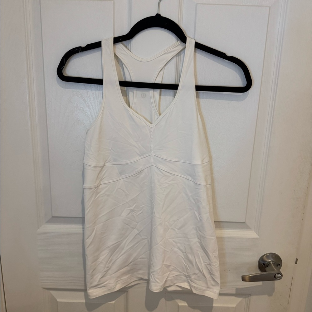 Lululemon Athletica Cream Tank Top